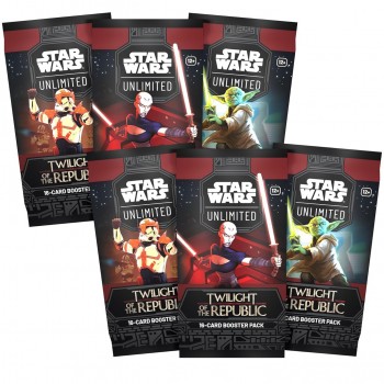 Star Wars: Unlimited: Twilight of the Republic Booster Box rinkinys